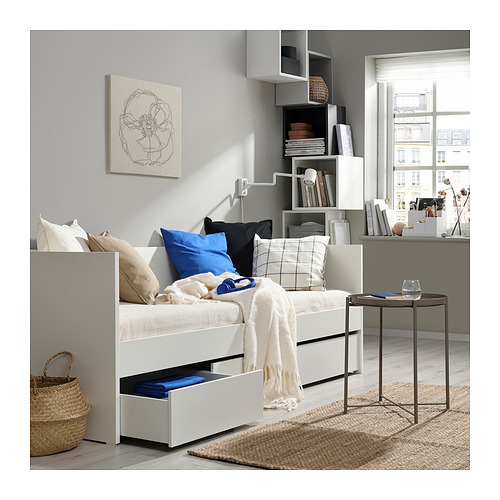 VIHALS, day-bed frame with storage. 3 of 11 open dialog
