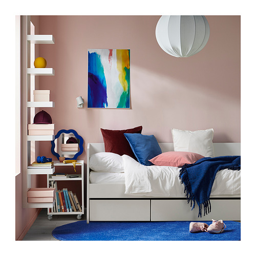 VIHALS, day-bed frame with storage. 5 of 11 open dialog