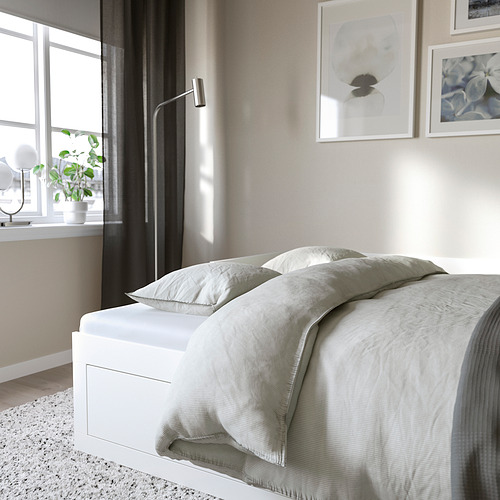 BRIMNES, daybed with 2 drawers and 2 mattresses Twin. 6 of 9 open dialog