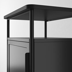 Ilustración de medidas - STJÄRNÖ/GRÅFJÄLLET muebles de dormitorio, juego de 3