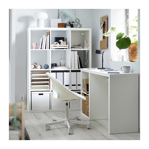 KALLAX / LOBERGET, desk and chair. 3 of 9 open dialog