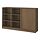 Current variation: brown stained oak veneer, 79 5/8 "x14 5/8 "x47 1/4 "