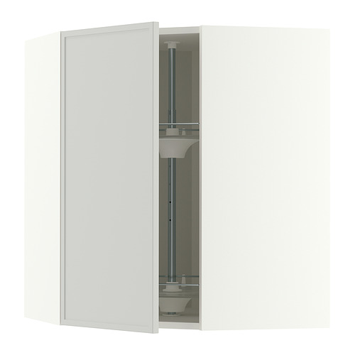 METOD, corner wall cabinet with carousel. 1 of 2 open dialog
