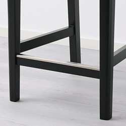 Measurement Illustration - BERGMUND bar stool with backrest frame