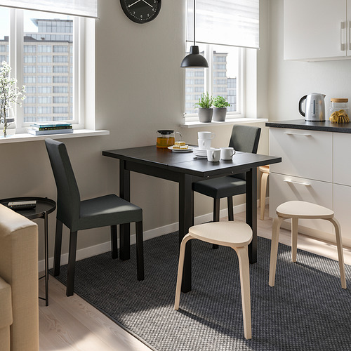 NORDVIKEN / KÄTTIL, mesa abatible y 2 sillas. 3 de 9 abrir diálogo