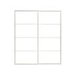 PAX pair of sliding door frames & rail 