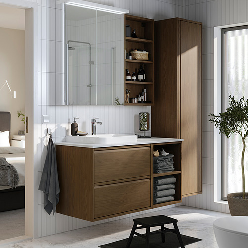 ÄNGSJÖN / BACKSJÖN, Mueble lavamanos con llave BROGRUND,. 2 de 8 abrir diálogo