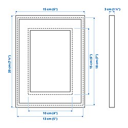 Measurement Illustration - RÖDALM frame