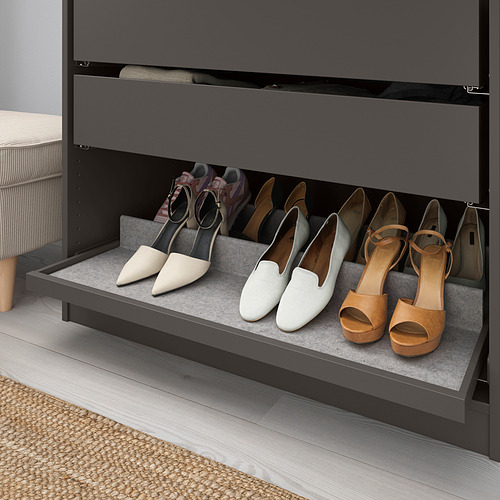 KOMPLEMENT, pull-out tray with shoe insert. 2 of 2 open dialog