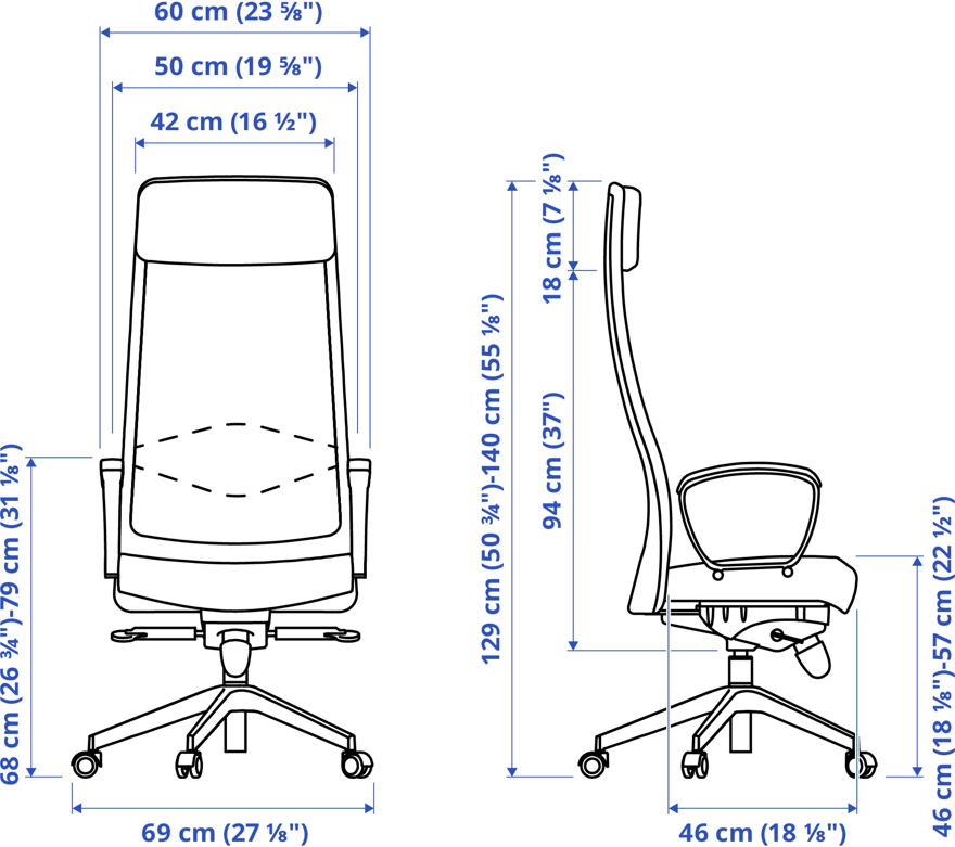 MARKUS, silla de trabajo. 7 de 8 abrir diálogo