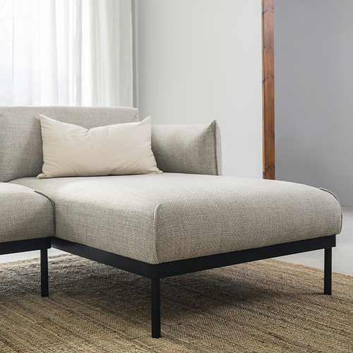 ÄPPLARYD, sofá 3 plazas con chaiselongue. 4 de 12 abrir diálogo