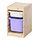 Select colour variation: White / lilac