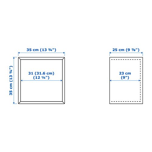 EKET, estantería de pared. 6 de 6 abrir diálogo