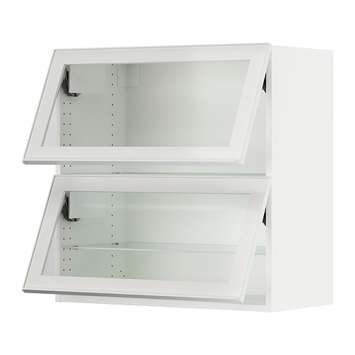 SEKTION, wall cab horizontal w 2 glass doors. 1 of 3 open dialog