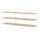 Select colour variation: white/oak, 73 3/4x15 3/4x39 5/8 "