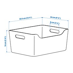 Ilustración de medidas - UPPDATERA caja