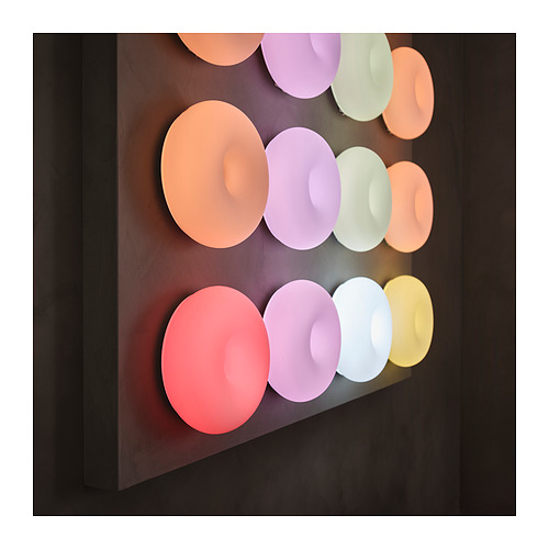 VARMBLIXT, LED table/wall lamp. 2 of 6 open dialog