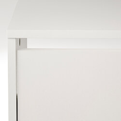 Measurement Illustration - BISSA shoe cabinet with 3 compartments