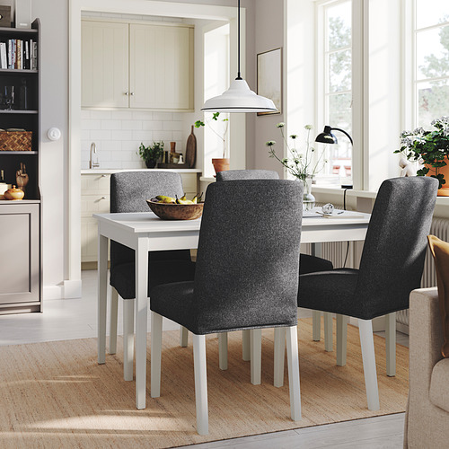 NÄSINGE / BERGMUND, table and 4 chairs. 2 of 7 open dialog