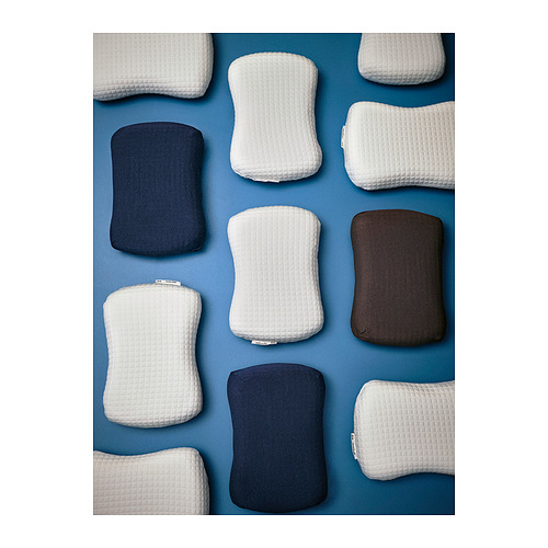 NORDSTÅLÖRT, ergonomic pillow, side/back sleeper. 5 of 8 open dialog