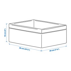 Measurement Illustration - BAXNA organizer