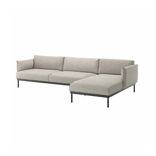 ÄPPLARYD, 4-seat with chaiselongue. 2 of 12 open dialog