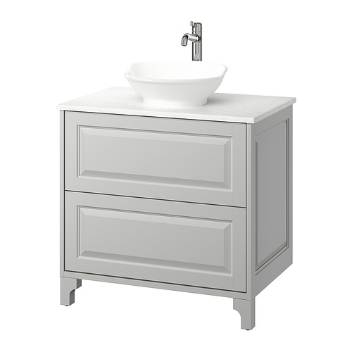 TÄNNFORSEN / VÄSTERSJÖN, wash-stnd w drawers/wash-basin. 1 of 8 open dialog