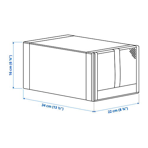SKUBB, caja para zapatos, juego de 4. 7 de 7 abrir diálogo