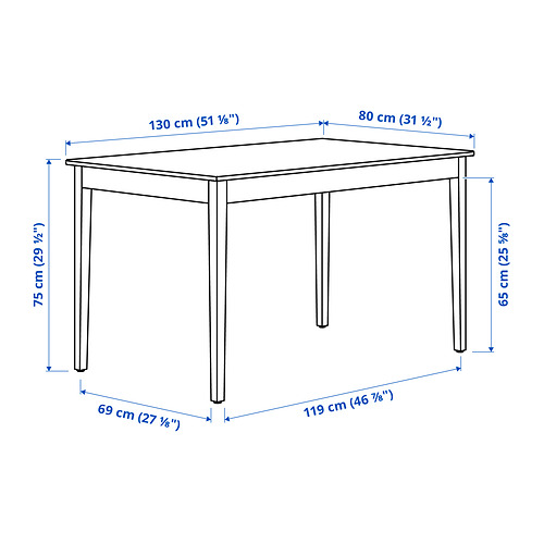 NÄSINGE / BERGMUND, mesa con 4 sillas. 6 de 7 abrir diálogo