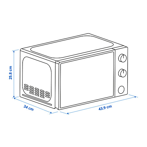 TILLREDA, microwave oven. 6 of 6 open dialog