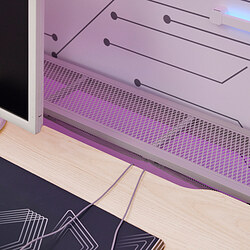 Measurement Illustration - UTESPELARE gaming desk