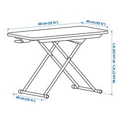 Measurement Illustration - DUBBLA laptop stand