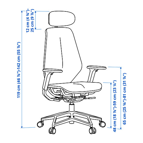 STYRSPEL, gaming chair. 4 of 10 open dialog