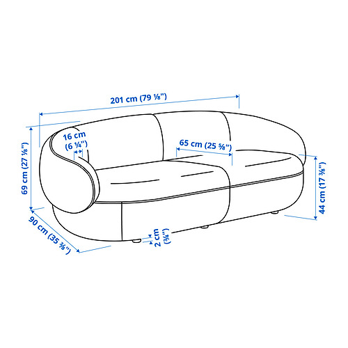 LILLESÄTER, sofa. 12 of 12 open dialog