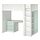 Current variation: white light green/with desk with 3 drawers