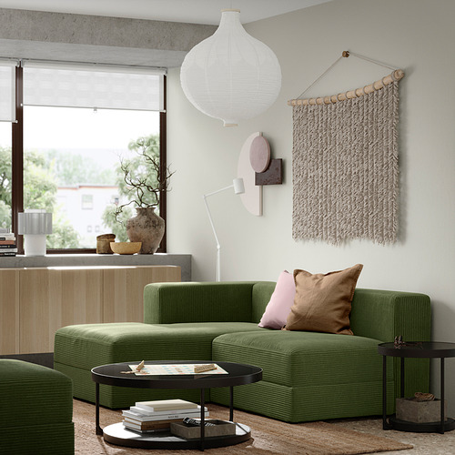 JÄTTEBO, sofá modular 2.5 plazas con chaiselongue izquierda. 2 de 10 abrir diálogo