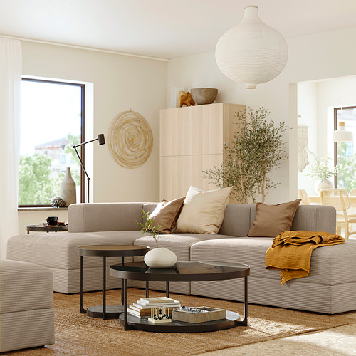 JÄTTEBO, sofá modular 3.5 plazas con chaiselongue. 2 de 10 abrir diálogo