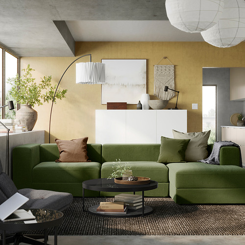JÄTTEBO, sofá modular 4 plazas con chaiselongue derecha. 2 de 9 abrir diálogo