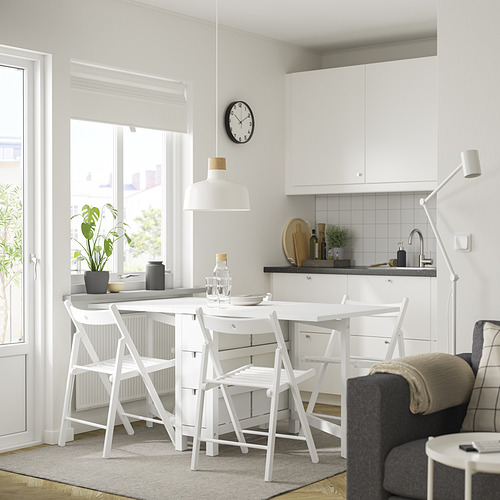 NORDEN / FRÖSVI, drop leaf table and 4 chairs. 2 of 9 open dialog