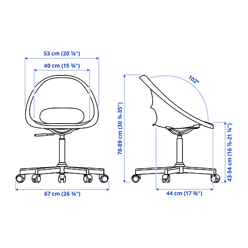 VITTSJÖ / ELDBERGET, escritorio+silla. 3 de 10 abrir diálogo