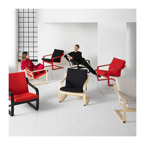 POÄNG, low-back armchair. 6 of 7 open dialog