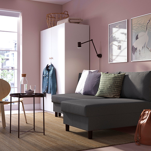 ÄLVDALEN, sofá cama 3 plazas con chaiselongue. 5 de 8 abrir diálogo
