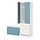 Current variation: white blue/with bench
