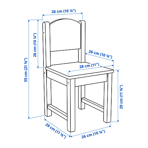 SUNDVIK, children's chair. 5 of 5 open dialog