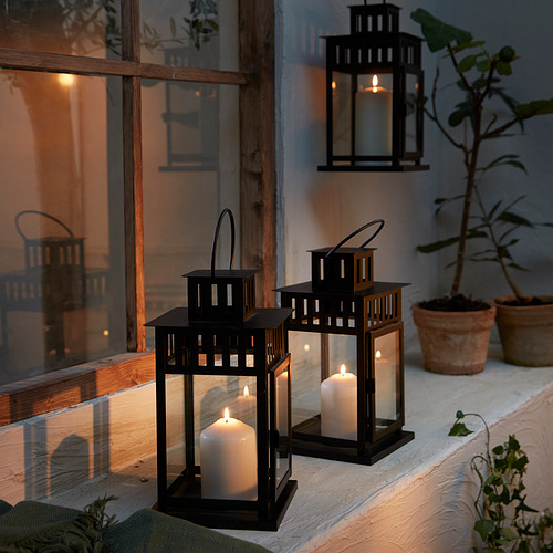 FENOMEN, unscented block candle, set of 5. 3 of 3 open dialog
