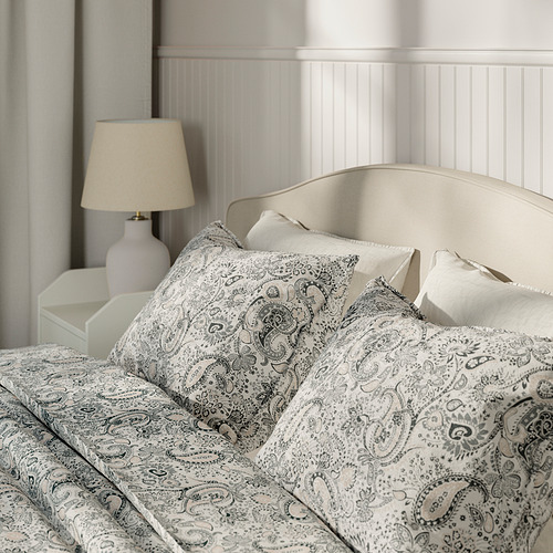RAMNEFJÄLL, upholstered bed frame. 4 of 11 open dialog