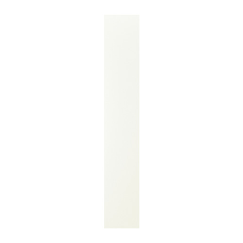VALLSTENA kitchen cabinet - white, rectangular, foil front, simple design.