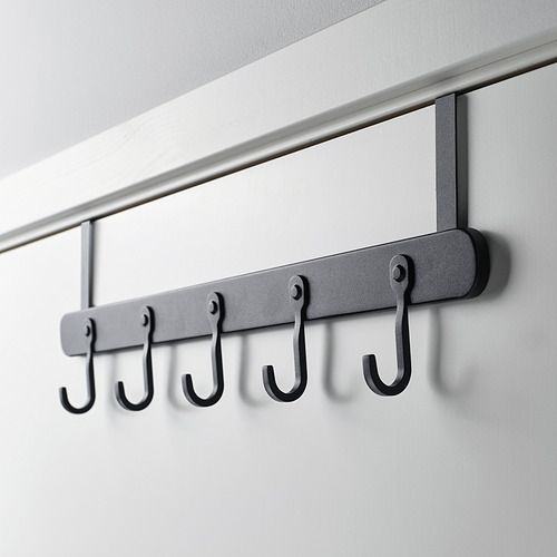 Measurement Illustration - ÅRSJÖN wall/door rack with knobs