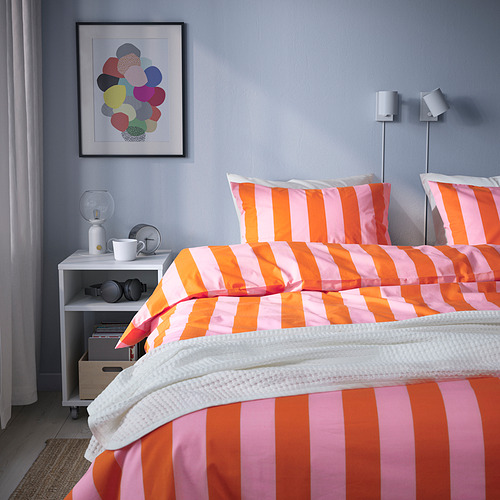 SLÅNHÖSTMAL, duvet cover and pillowcase(s). 3 of 6 open dialog