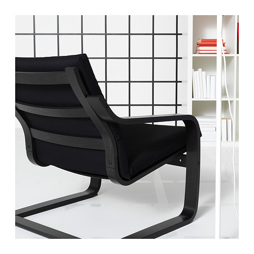 POÄNG, low-back armchair. 3 of 8 open dialog